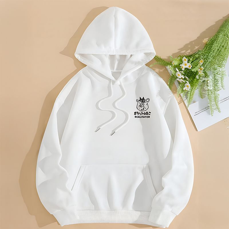 Damen-Hoodie, lässiger Hoodie, weiter Hoodie