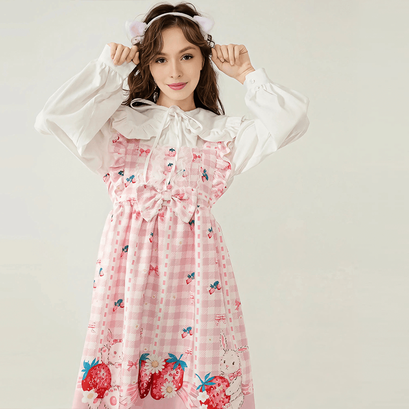 lolita kleid, süßes kleid, ärmelloses kleid, japanisches kleid